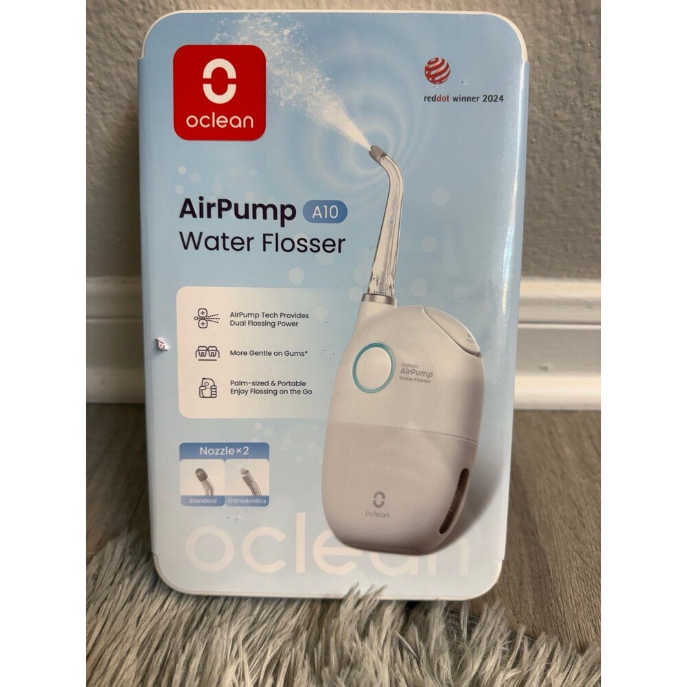 Oclean A10 Water Flosser Cordless Portable Electric Flossing Cleaner.